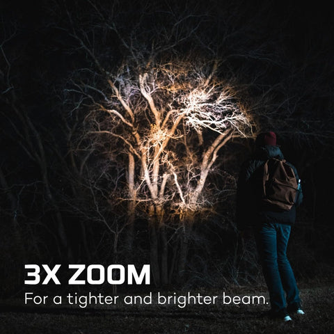 NEBO NEWTON 1000 beam-zoom for focused illumination at a distance