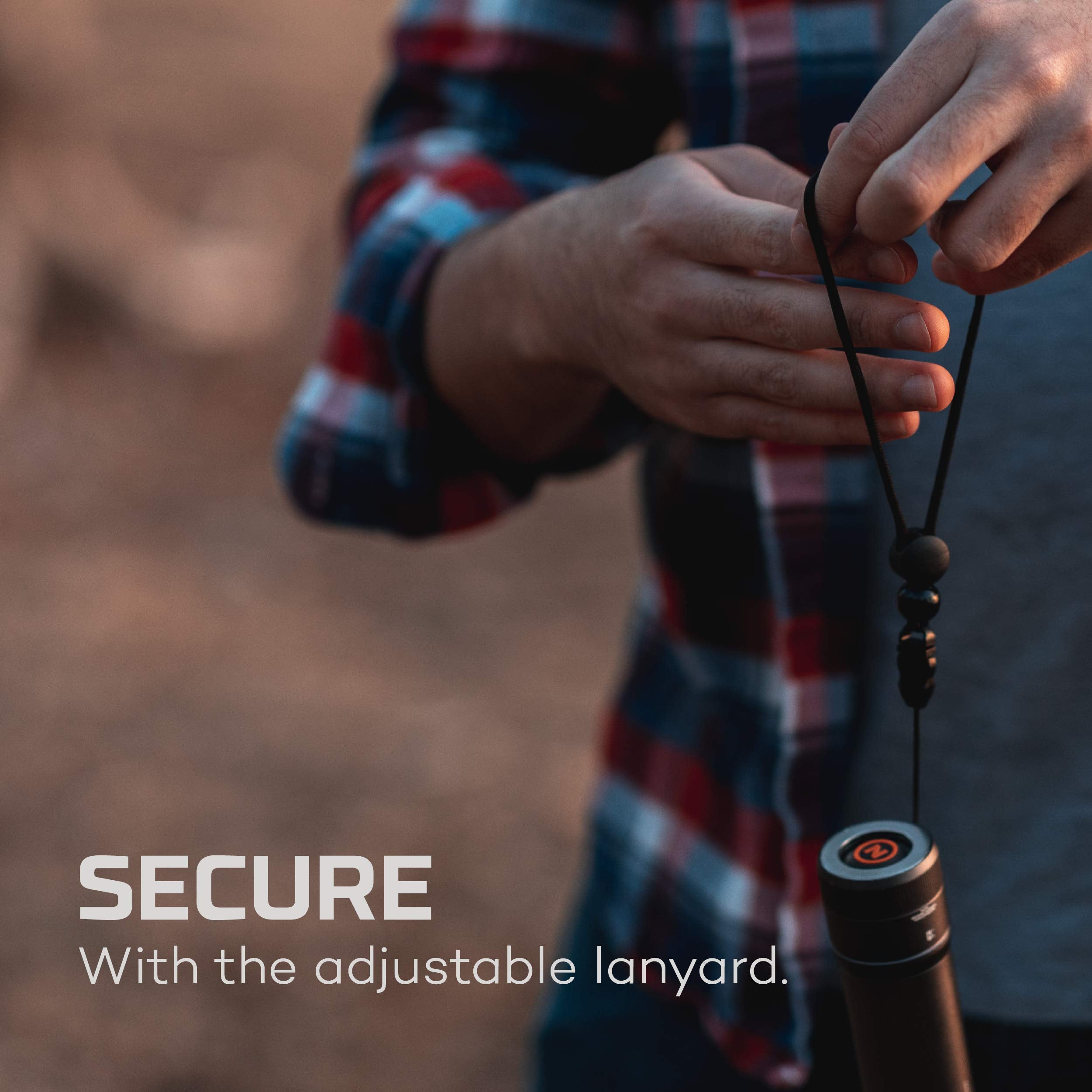 NEBO NEWTON 1500 waterproof aluminum body withstands rain and rugged use.