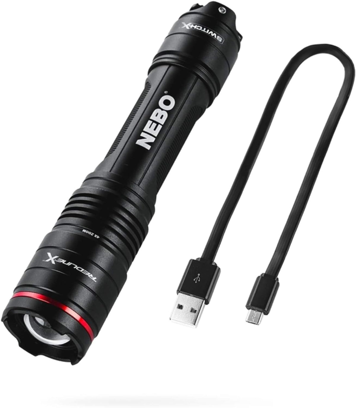 NEBO Redline X 1800-lumen flashlight with bright beam for emergencies and outdoor use