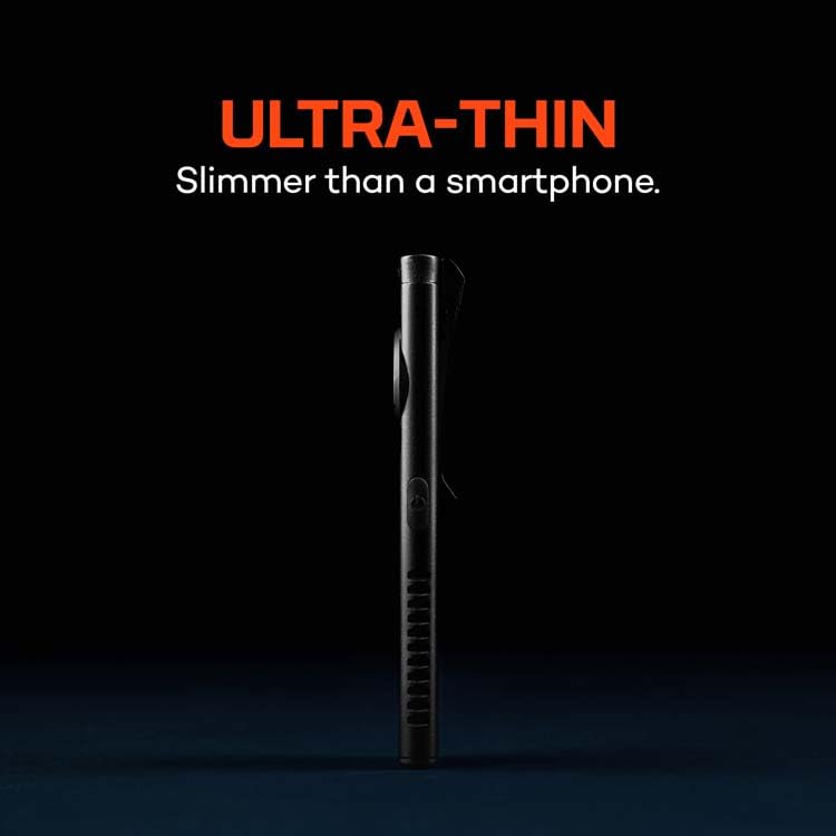 NEBO Slim Mini UV flashlight pocket-ready for travel