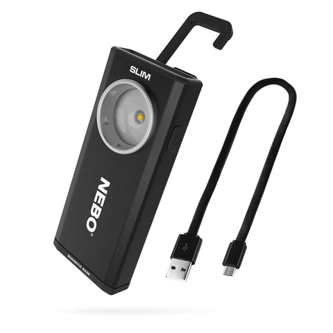 NEBO SLIM pocket flashlight with 500 lumens for everyday carry tasks.