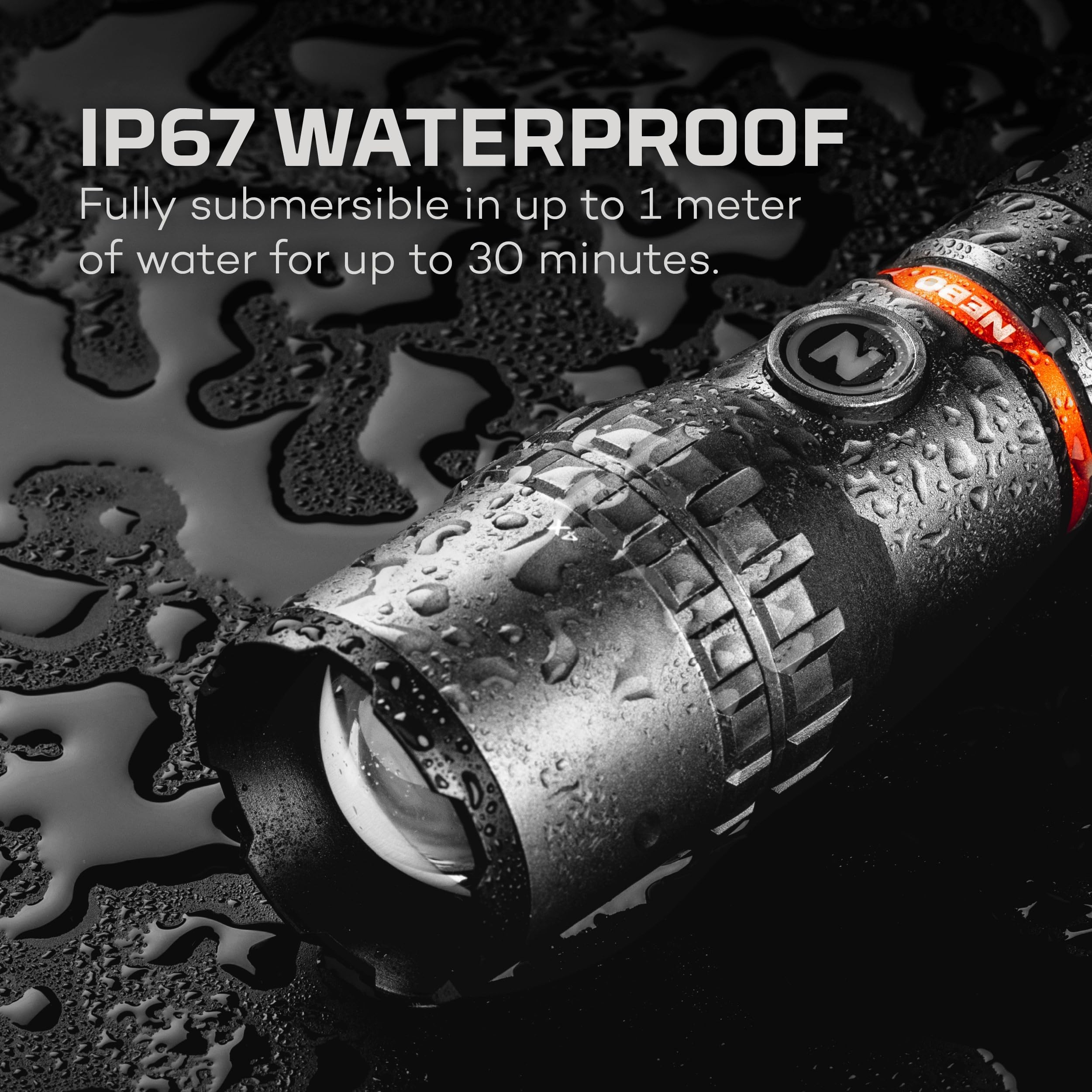 NEBO SLYDE KING 2000 lumens spotlight for distant detail