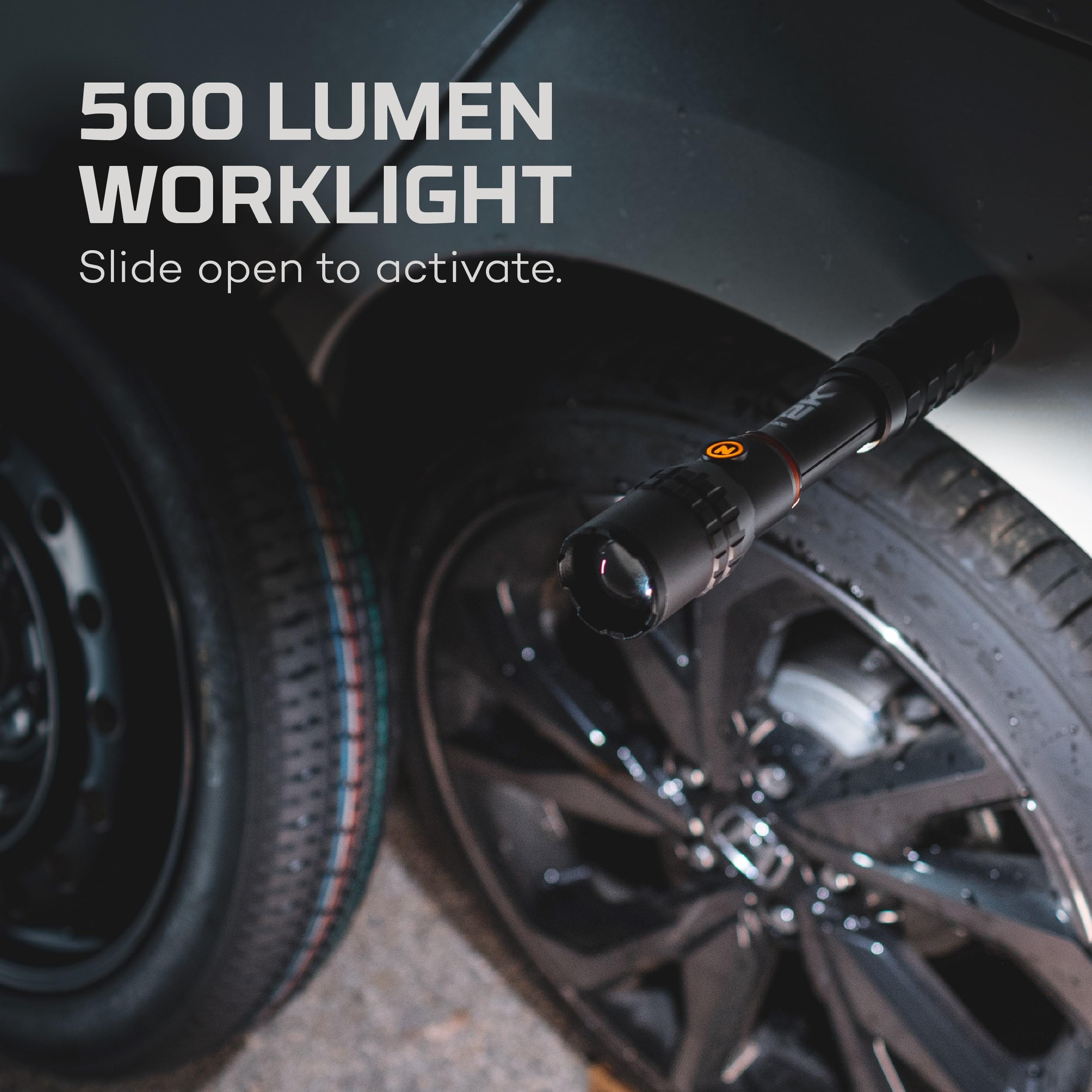 NEBO SLYDE KING COB work light for close-up tasks on demand