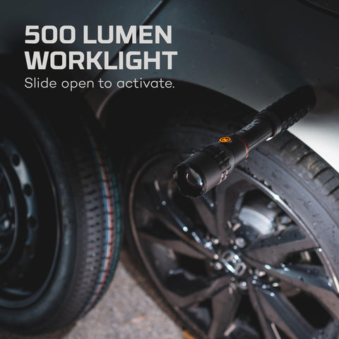 NEBO SLYDE KING COB work light for close-up tasks on demand