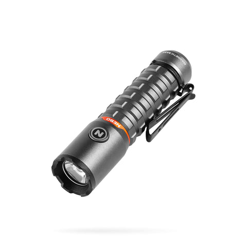 NEBO Torchy 2K pocket flashlight charging dock enables quick recharging