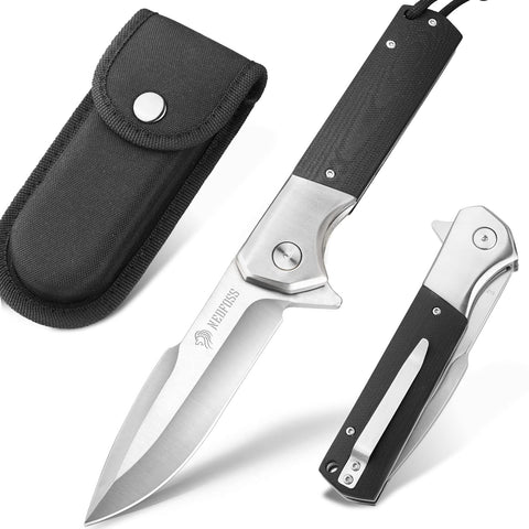 NedFoss BEAST pocket knife with clip for quick access and everyday tasks