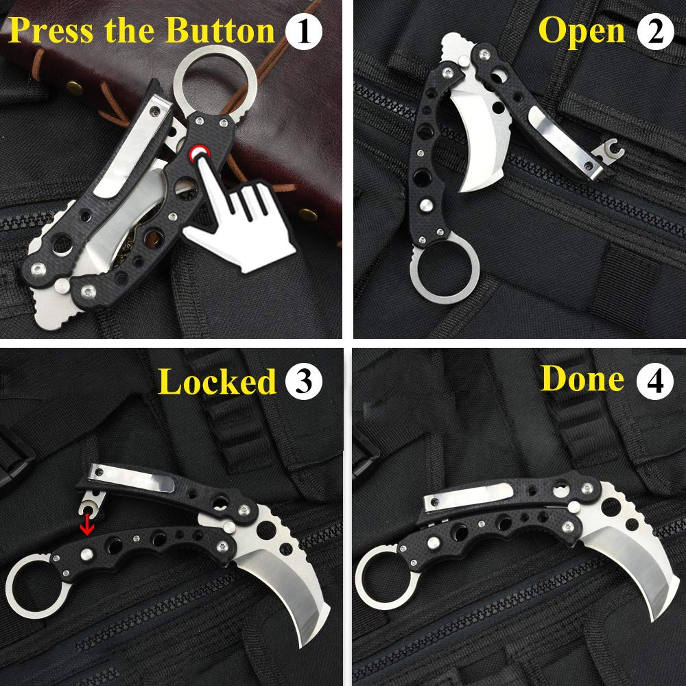 NedFoss compact EDC knife tucked in pocket for everyday carry.