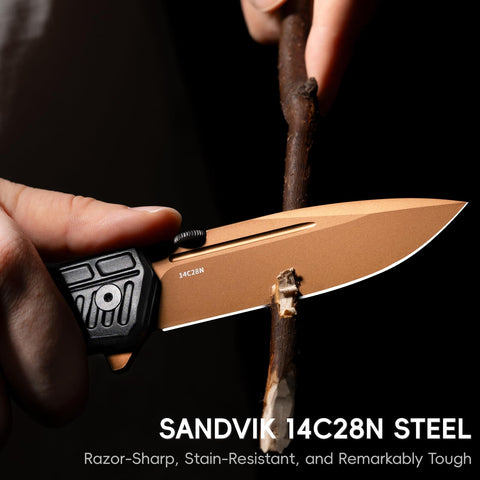 NedFoss Daredevil razor-sharp blade for clean cuts in outdoor tasks