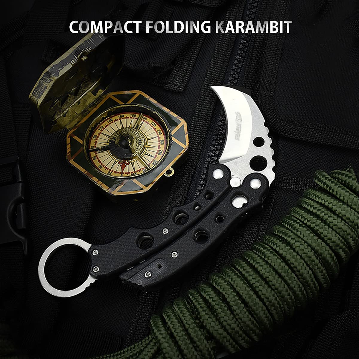 NedFoss pocket clip shown for easy access during everyday carry.