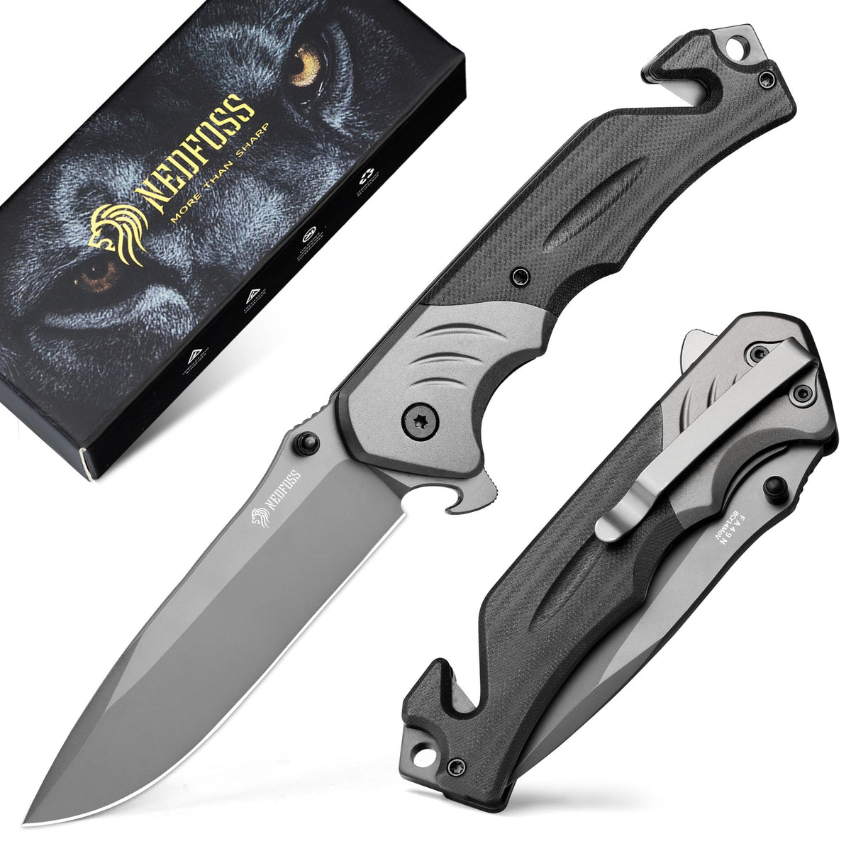 NedFoss FA49N Pro razor blade for precise outdoor cuts.