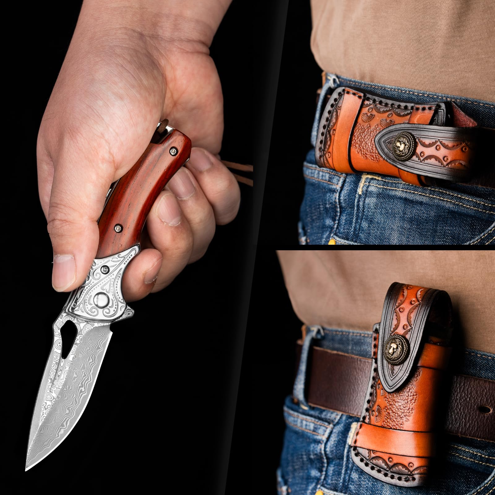 Overall length of 6.5 inches fits neatly in pocket for EDC.