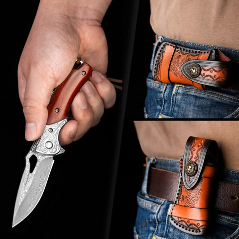 Overall length of 6.5 inches fits neatly in pocket for EDC.