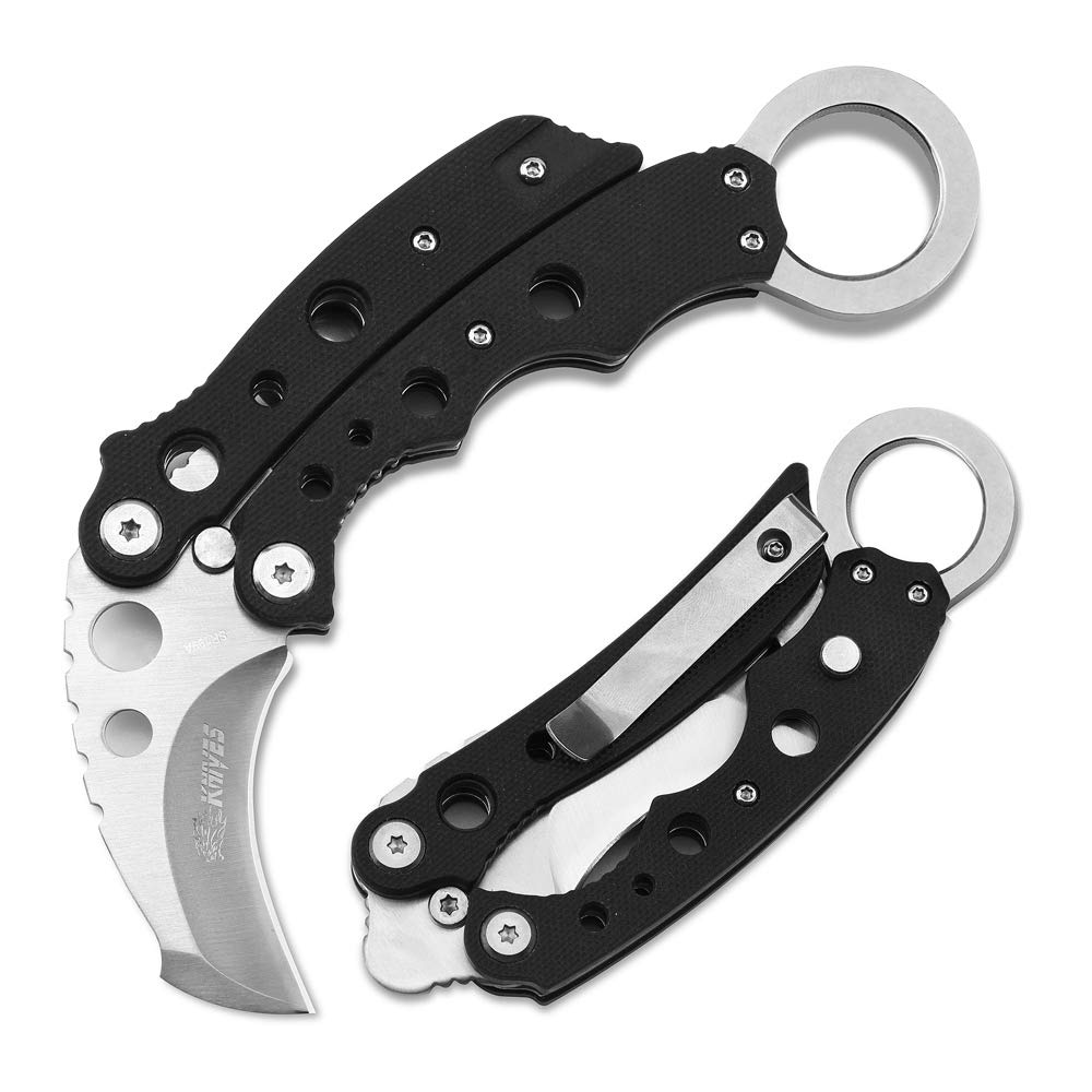 NedFoss pocket knife blade close-up showing toughness and edge retention for daily tasks.