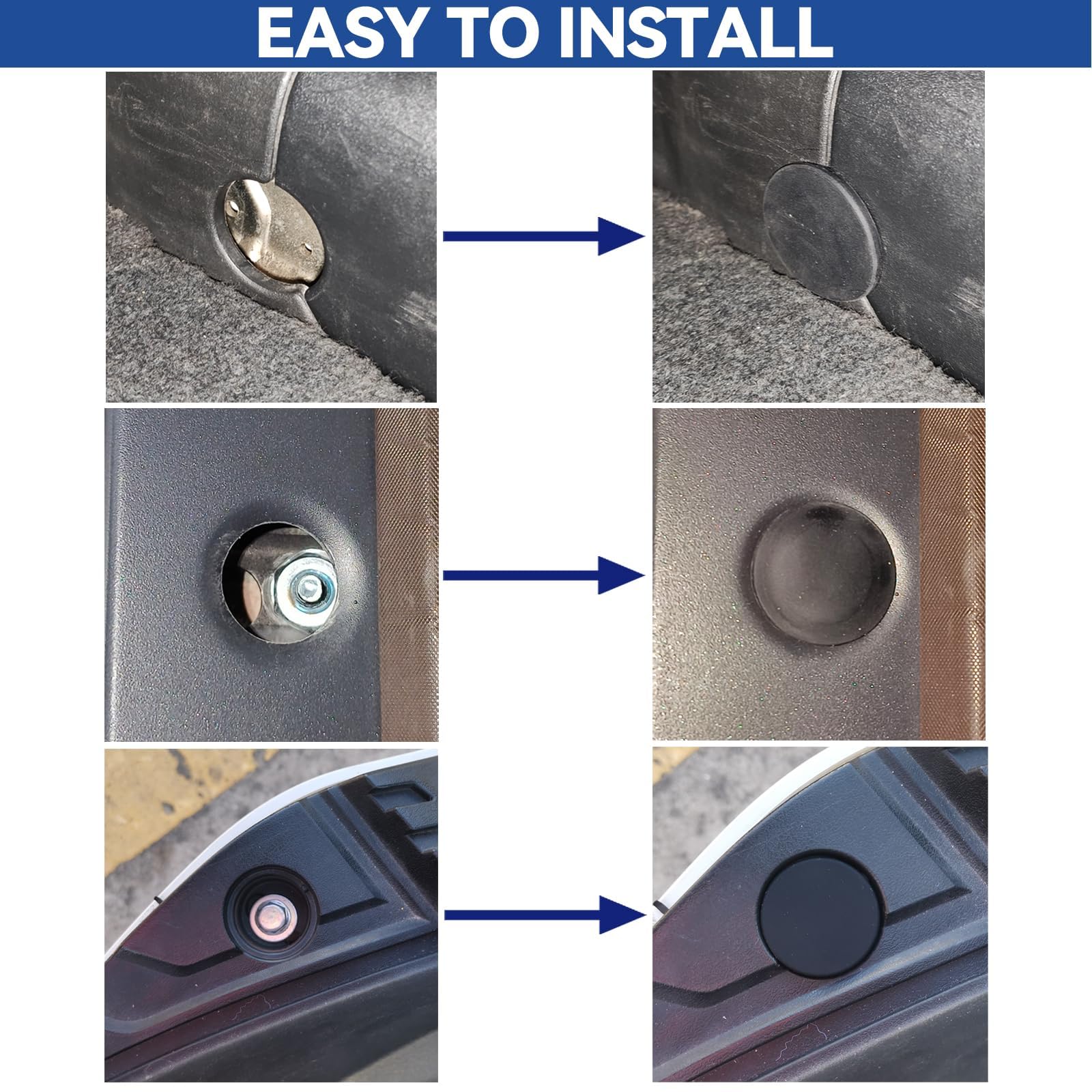 NEEBETEK plugs suitable for multi-surface use, shielding dust and improving lines.