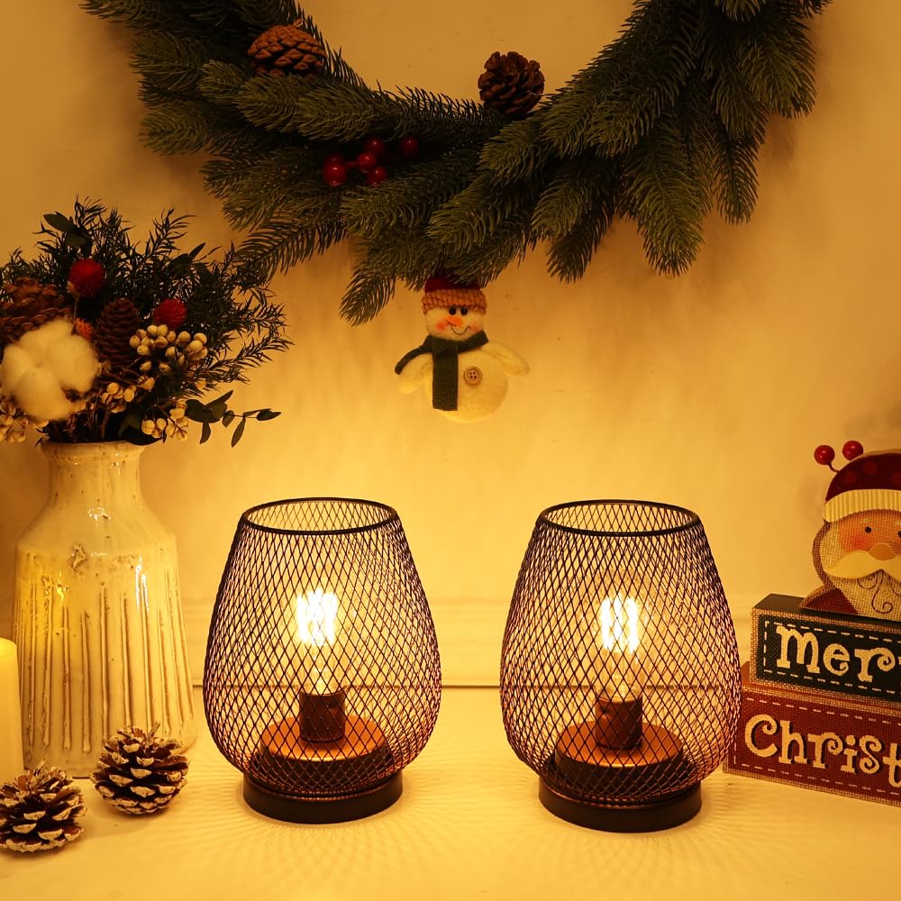 NEEDOMO indoor-outdoor decor lanterns add ambient charm to living spaces.