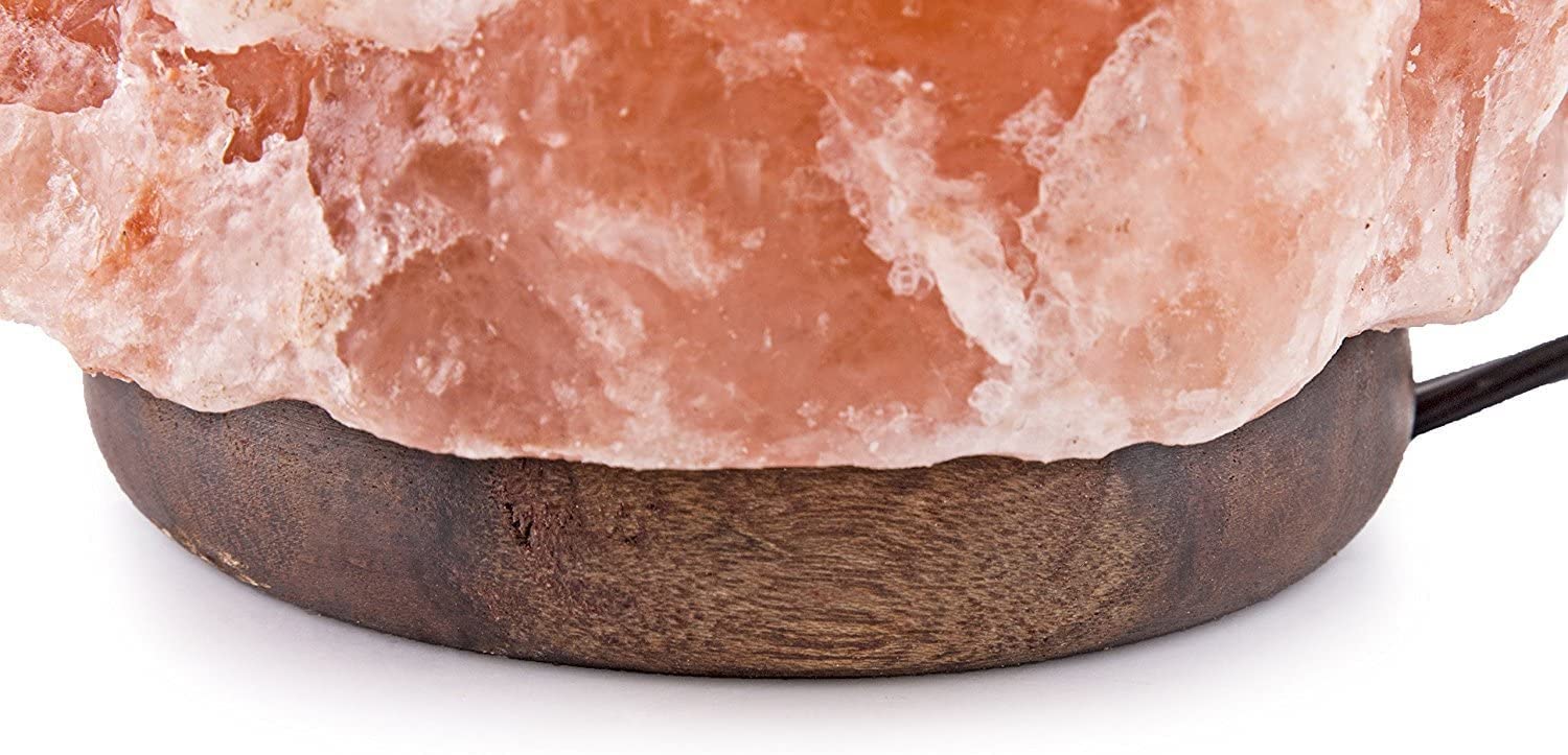 Needs&Gifts Himalayan lamp enhances bedrooms or desks with soft amber illumination.