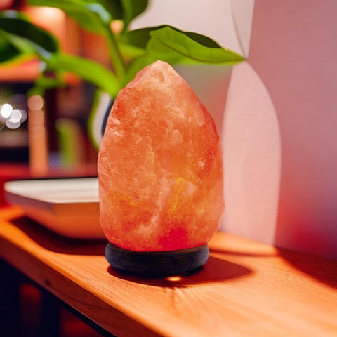 Needs&Gifts gift-ready salt lamp makes a thoughtful decor present.