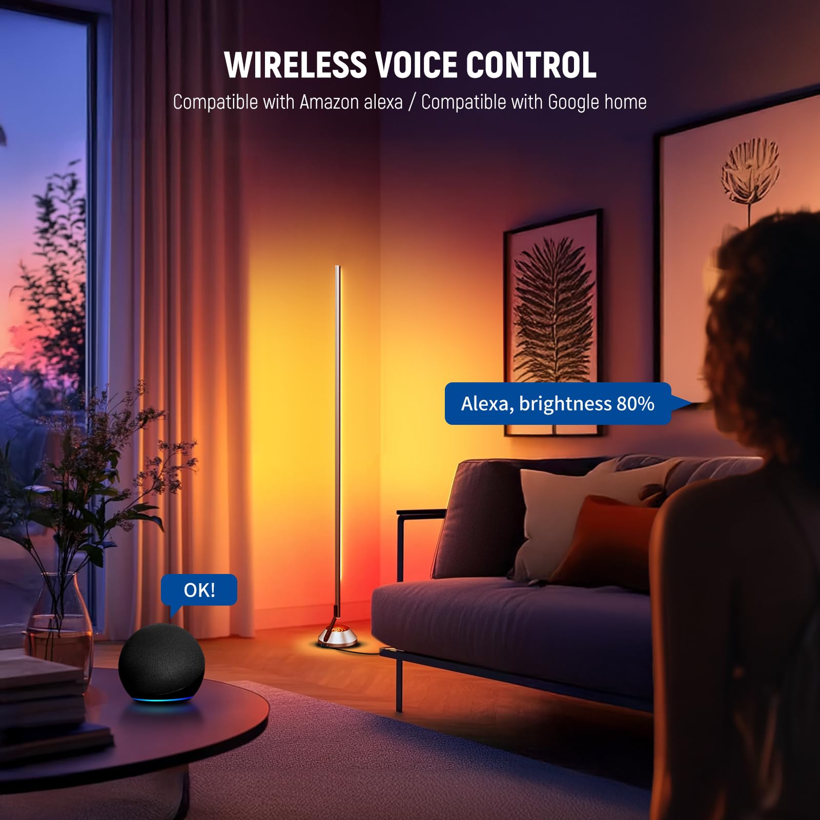 NEEWER NF01 with 1500lm brightness for clear, comfortable room illumination