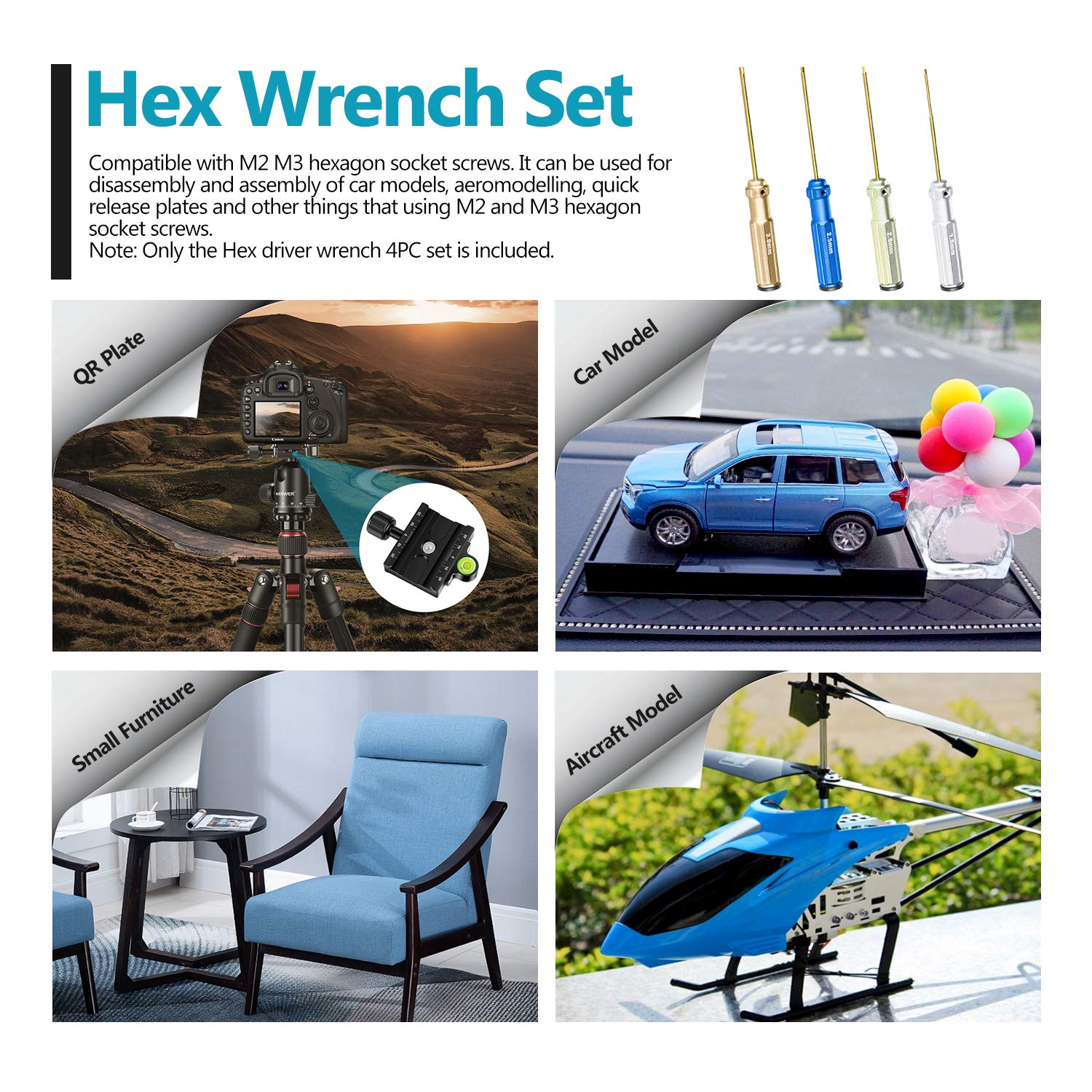 NEEWER compact set ideal for camera gear and drones