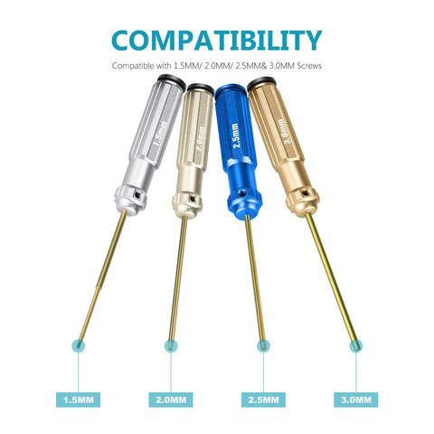 NEEWER durable Titanium Nitride coating on red handles for long life