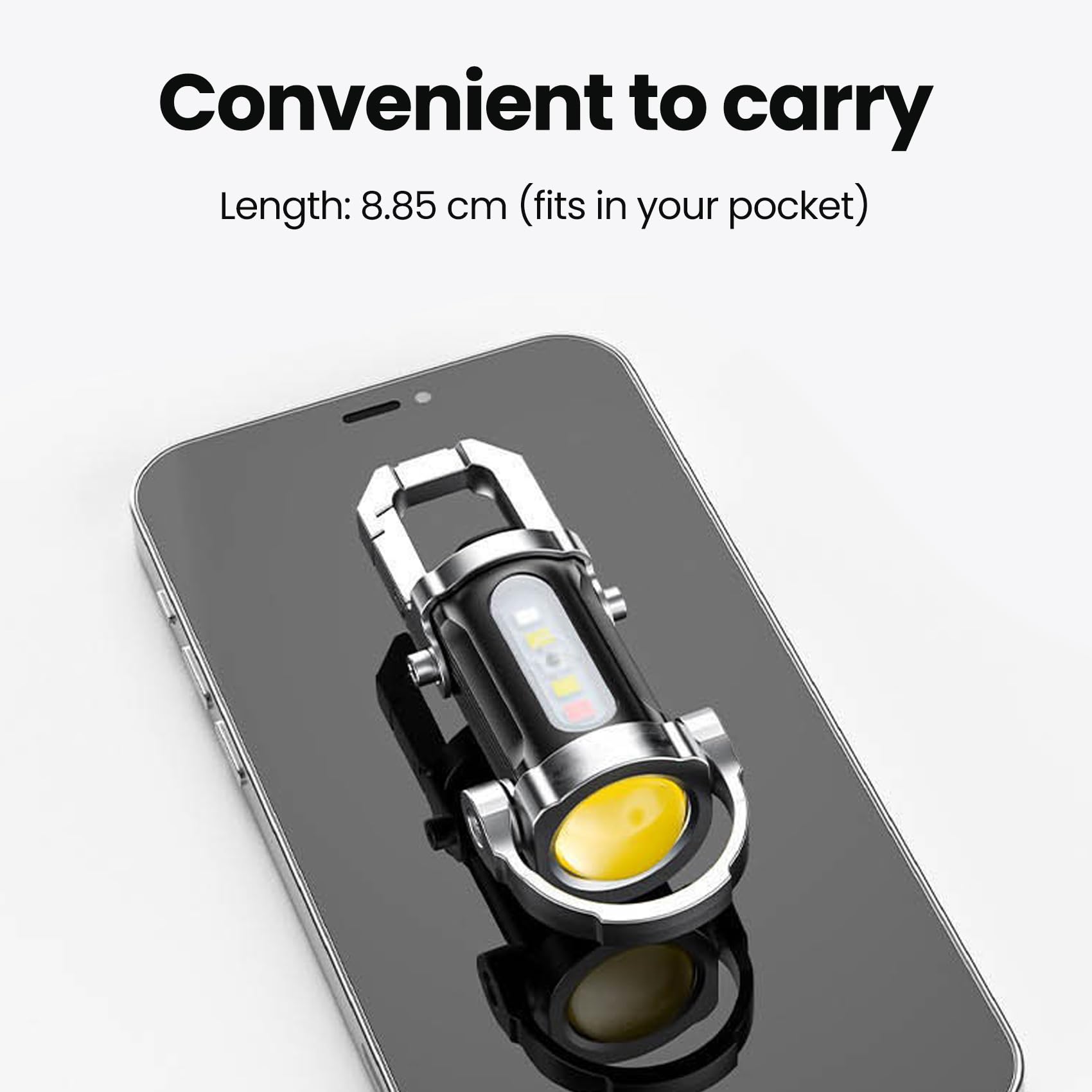 NefosLeuki compact EDC design fits in pockets with ease