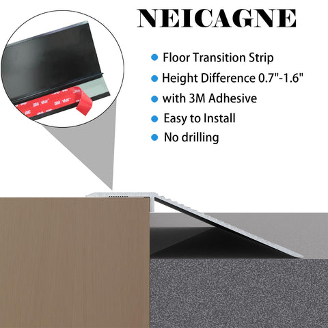 NEICAGNE installation detail showing adhesive application on floor