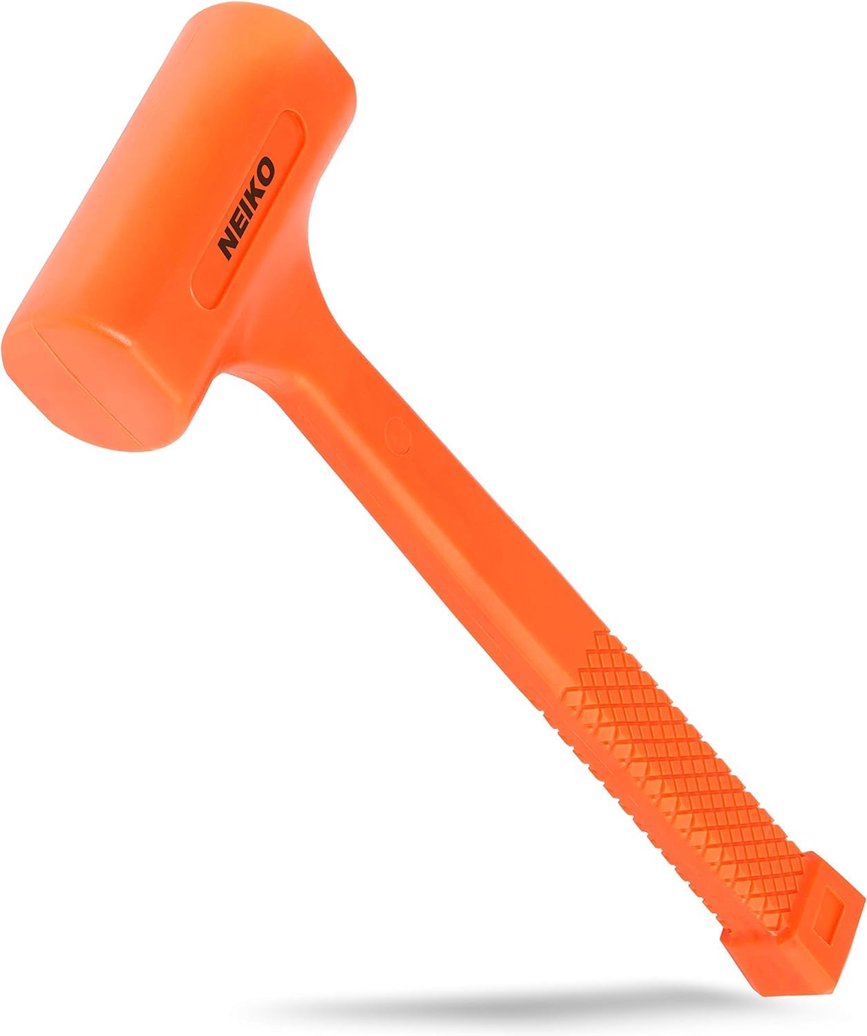 NEIKO 02849A dead-blow hammer head showing steel shot and impact design for controlled blows
