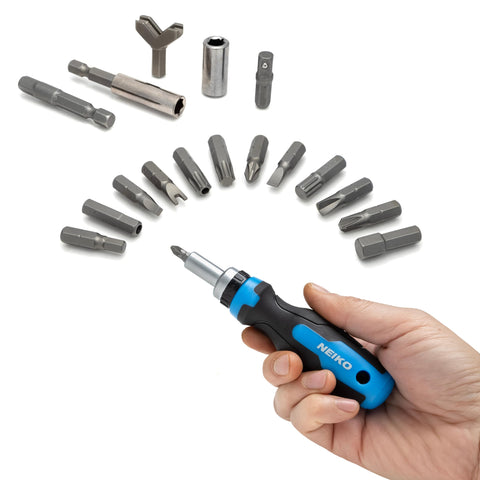 NEIKO 10082A hex metric bits enable versatile access to metric fasteners.