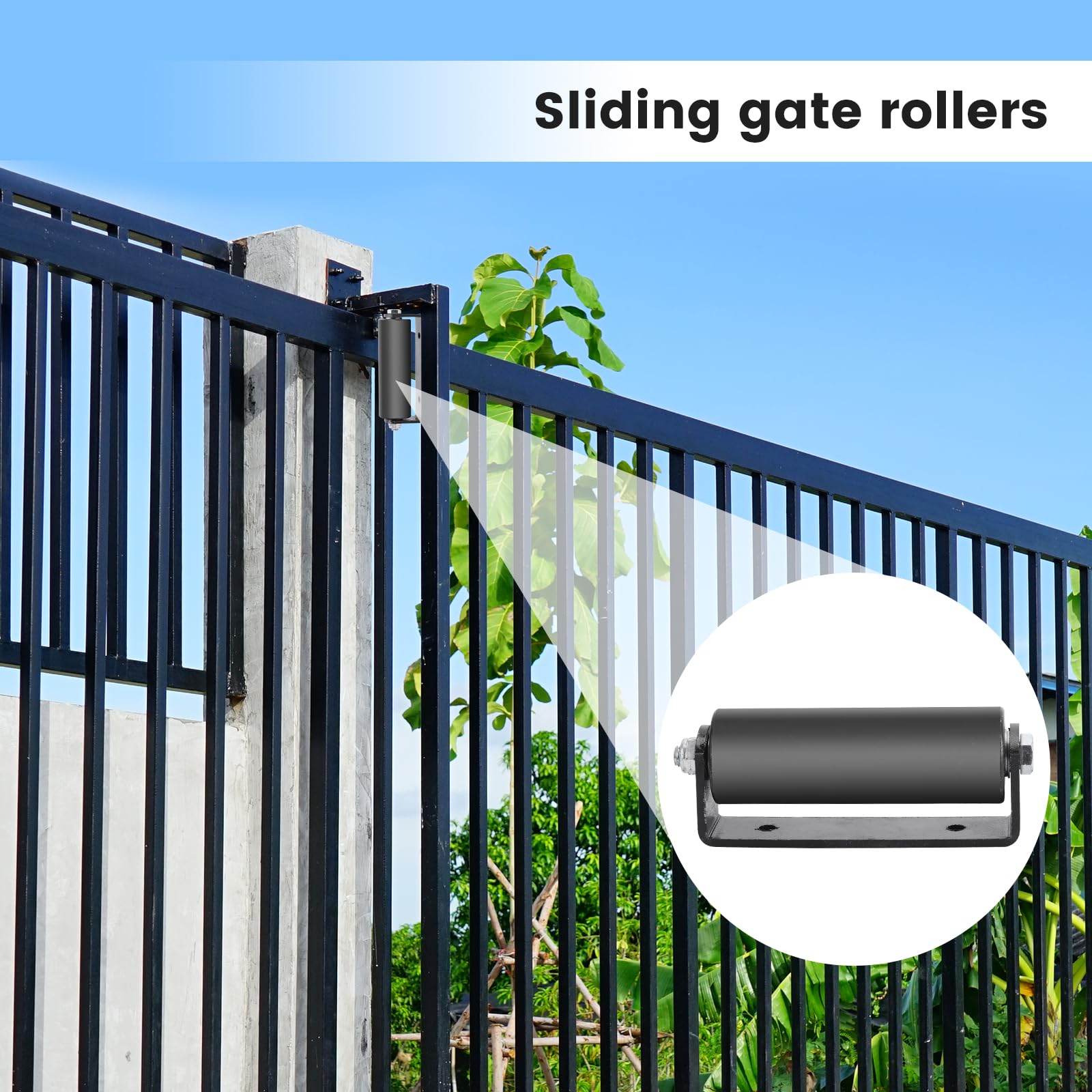 Neiteli system delivers quiet, smooth operation on sliding gates.