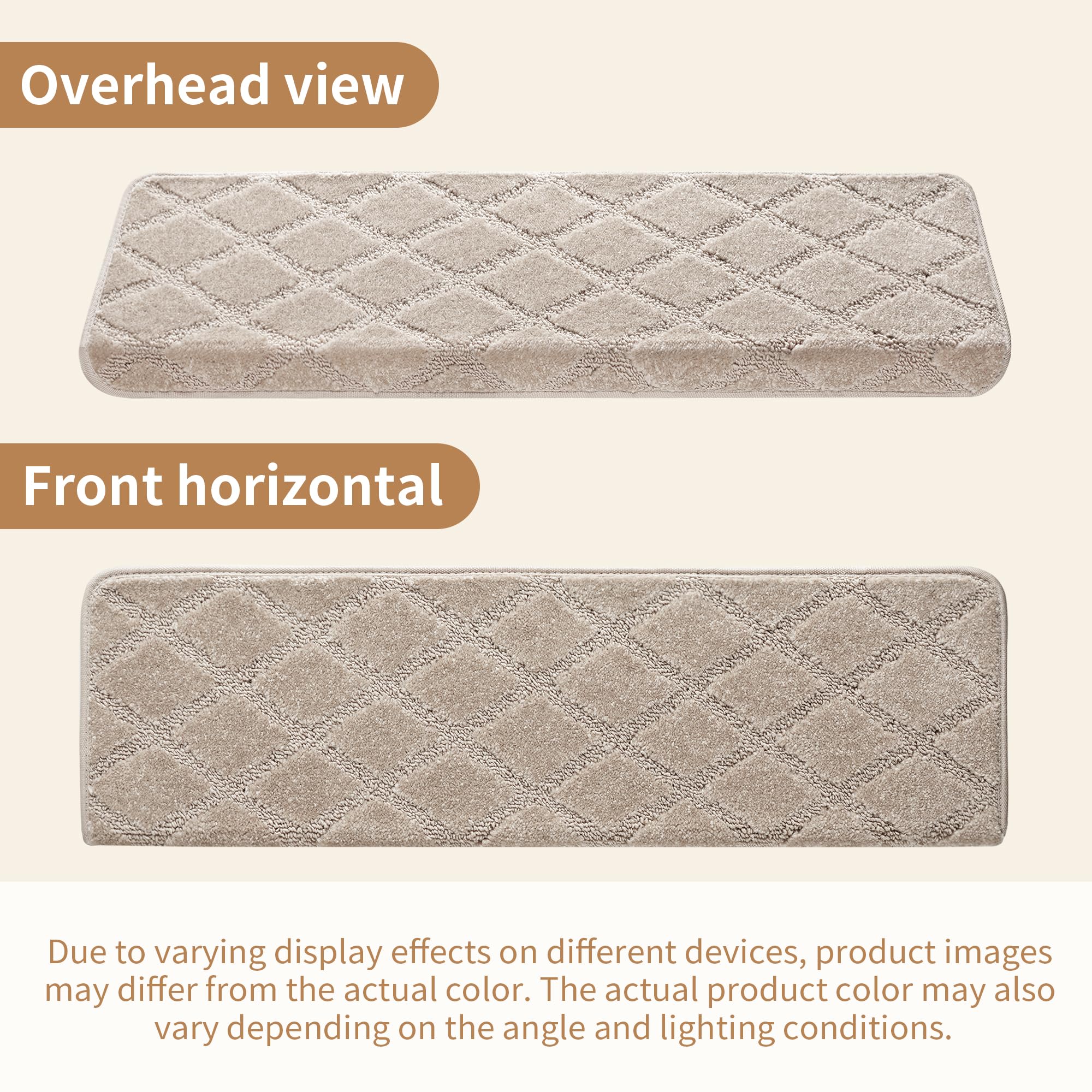 NEKL dimensioned 9.5x32 inches cover large wooden-step areas efficiently.