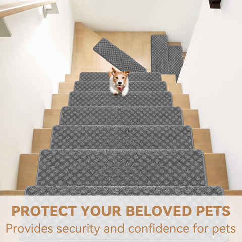 NEKL edge protection stair treads guard the stair edges against daily wear.