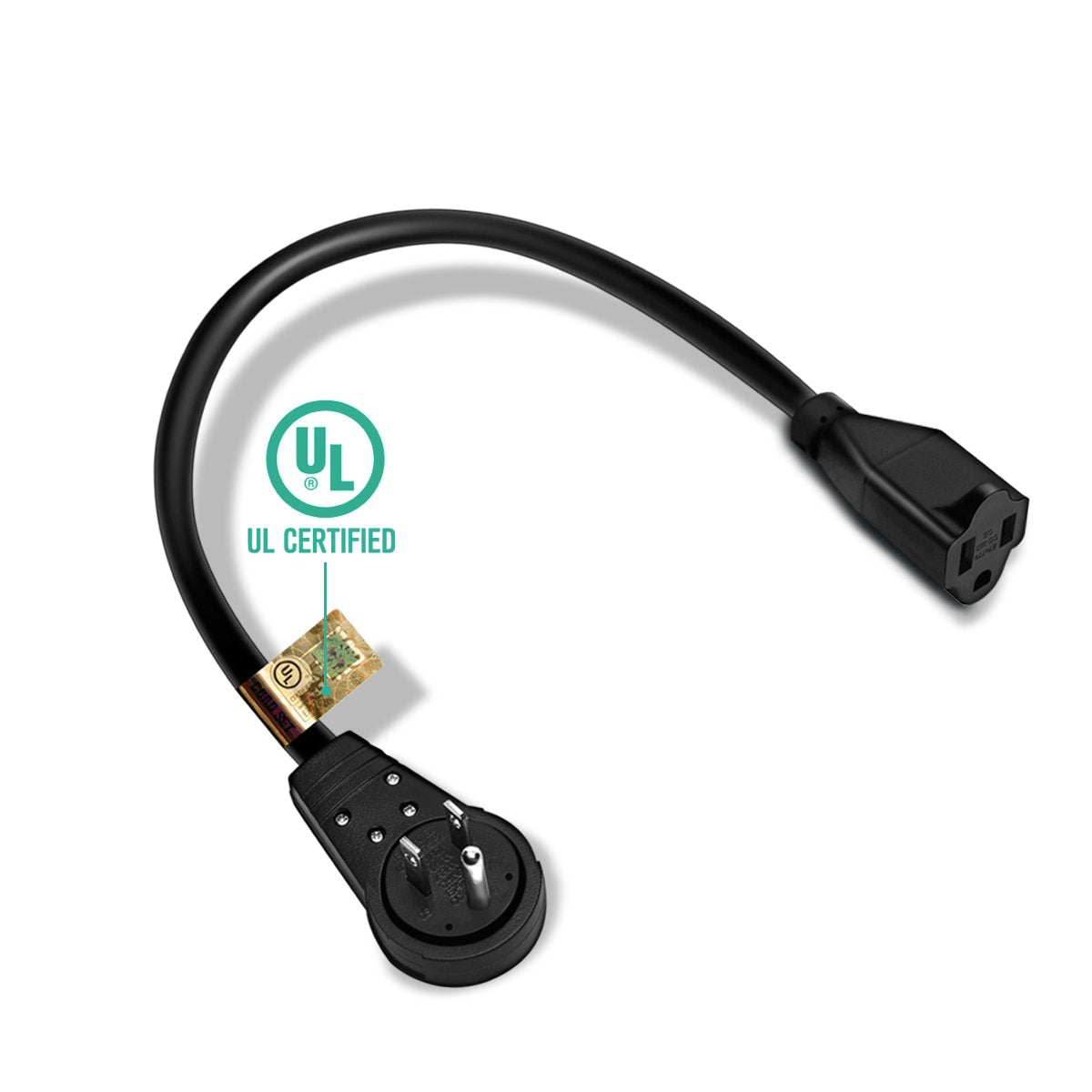Nekteck 65°C high-temperature rated cord delivers durable performance.