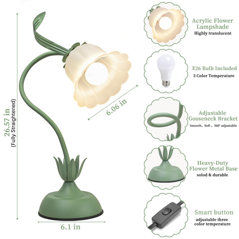 NELICOND Living room or nursery lamp for mood lighting and decor highlight