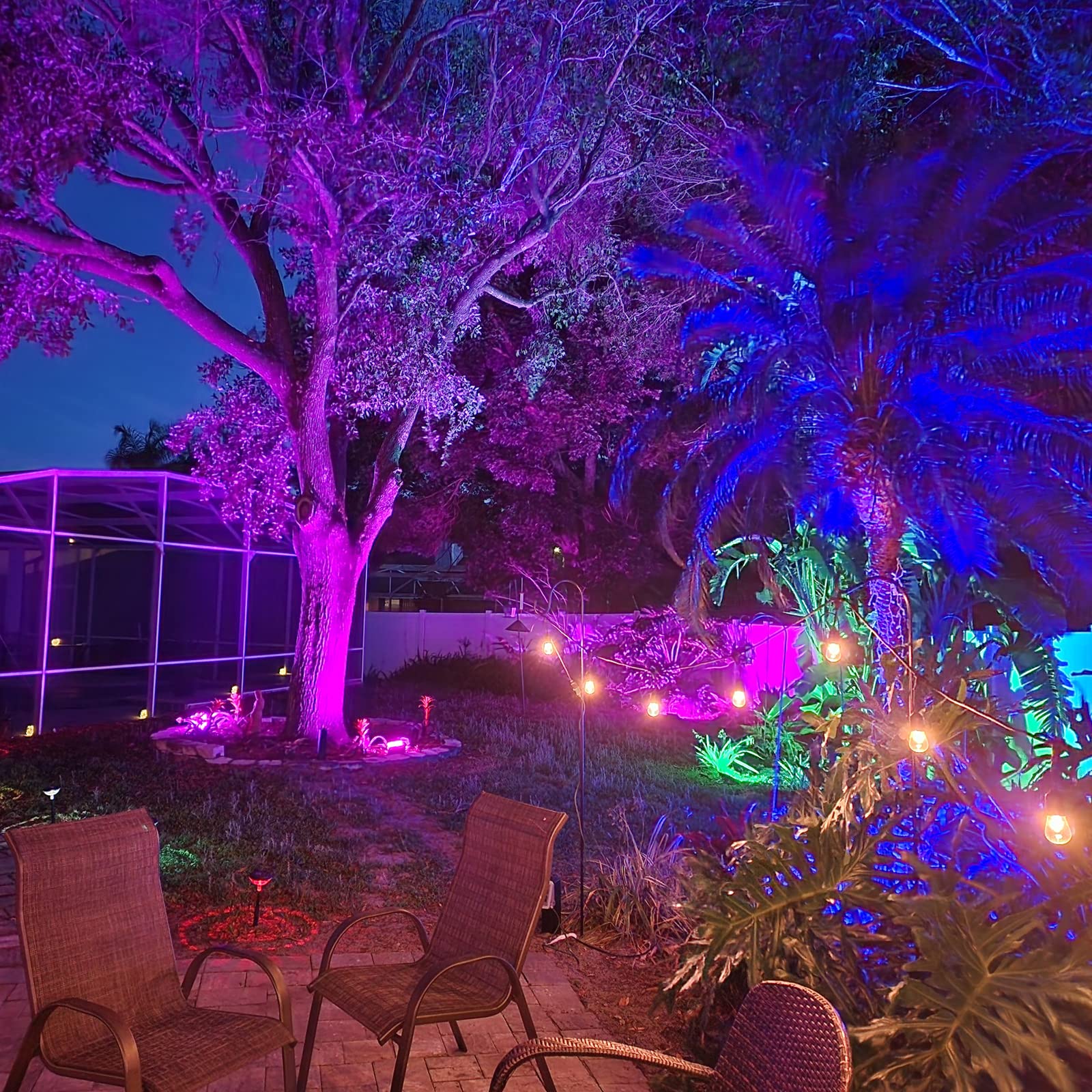 Neliwo DIY scene modes for customizable outdoor lighting