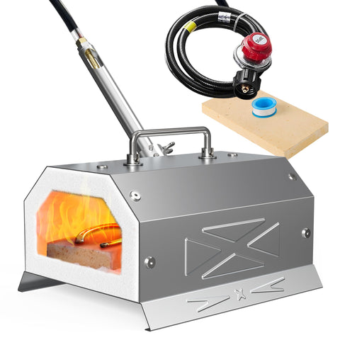 Nelyrho Blacksmith Forge Starter Kit front view for beginners, ready for at-home forging.