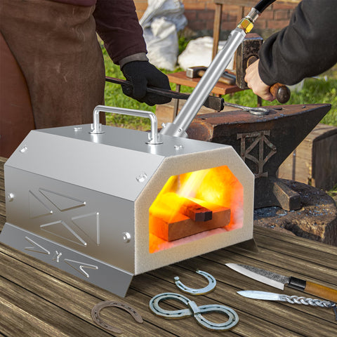 Nelyrho Propane hose connection supports easy tank compatibility.