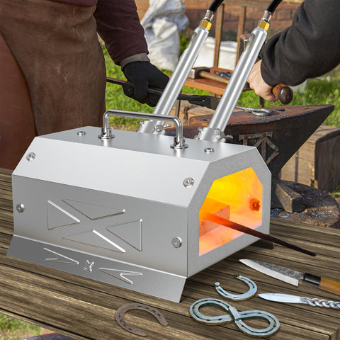 Nelyrho propane hose connection fits standard tanks for easy setup