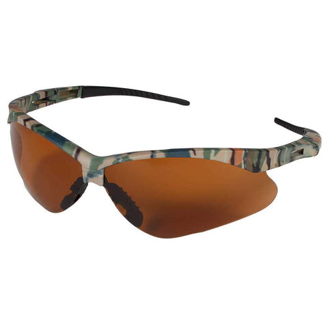 Wraparound Nemesis frame delivers extended peripheral coverage for demanding environments.