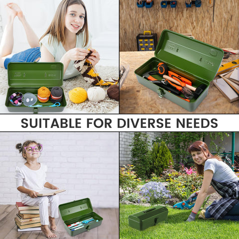 NEMTMCUA durable metal toolbox designed for long-lasting organization