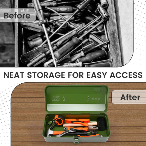 NEMTMCUA interior of toolbox showing 37x16x12 cm capacity
