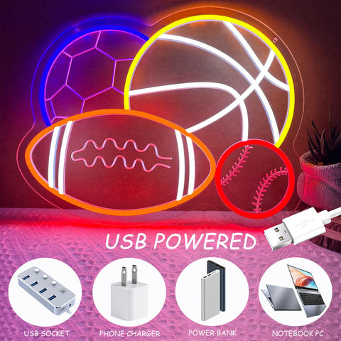 Nen Sign dimmable neon sign allows brightness adjustment for mood lighting