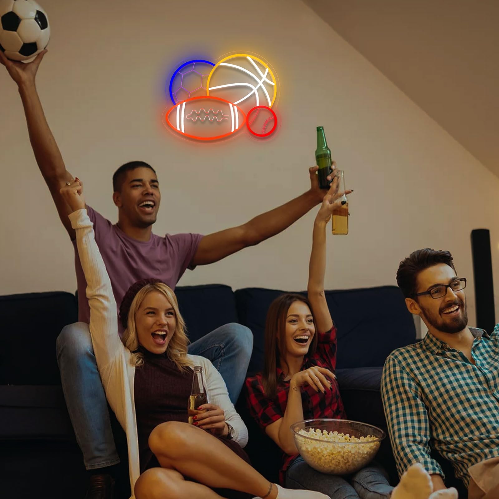 Nen Sign silicone-led neon is safe, durable, and flexible for wall or table display