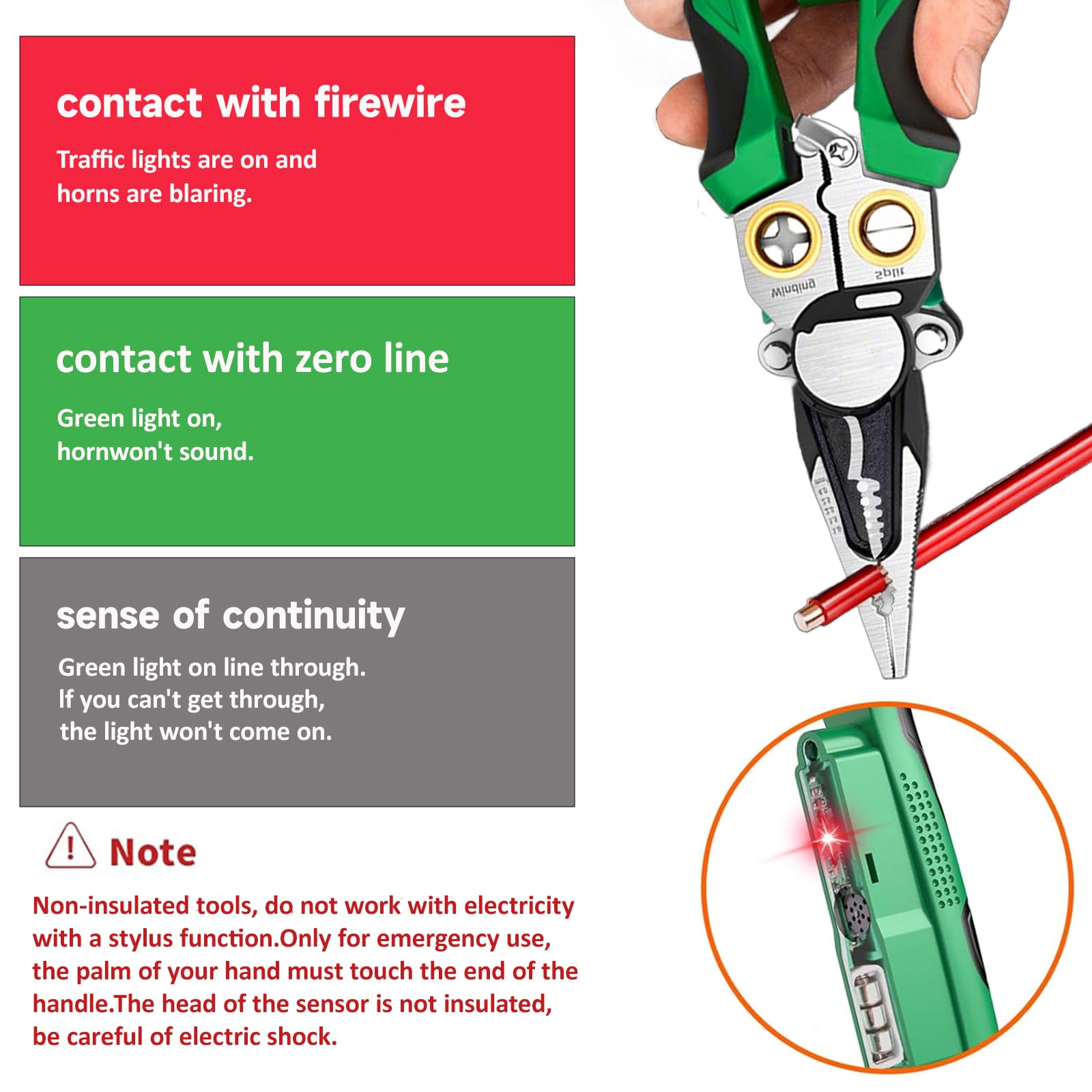 NENOWOND heavy-duty pliers close-up for durability