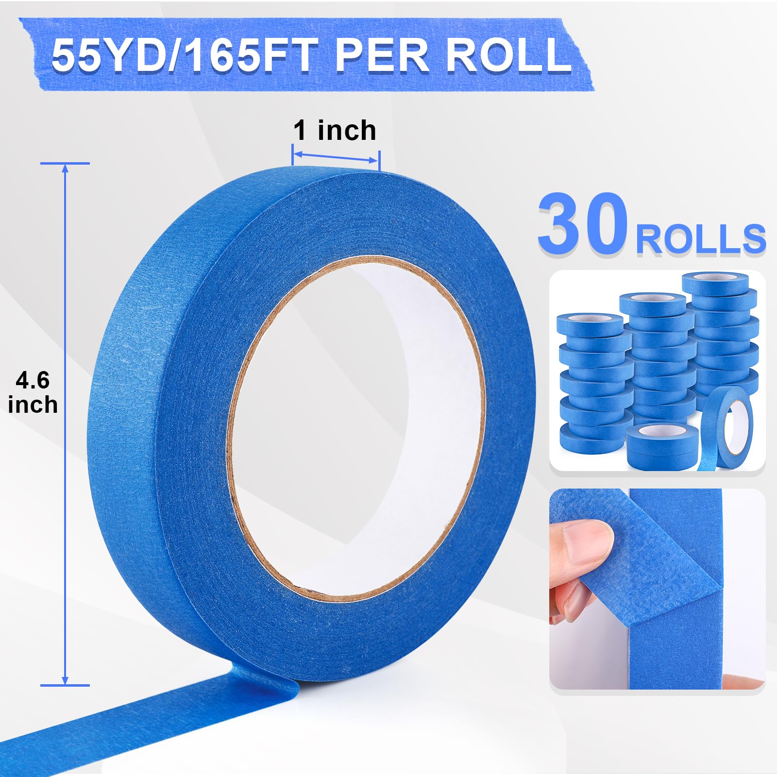 NEOACT edge-line precision tape for clean painting borders without bleed.