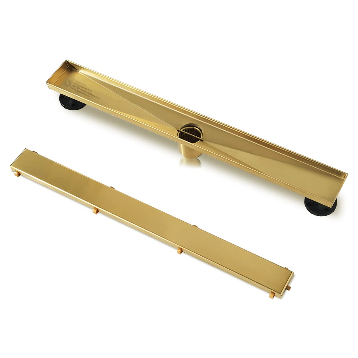 Neodrain removable grate enables quick cleaning and tile-ready top