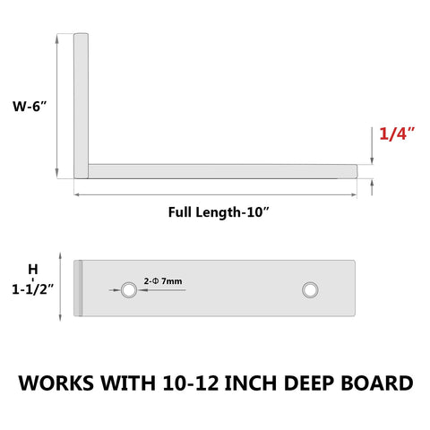 NEODROP brackets demonstrate 300 lb per pair capacity for sturdy wall shelving.