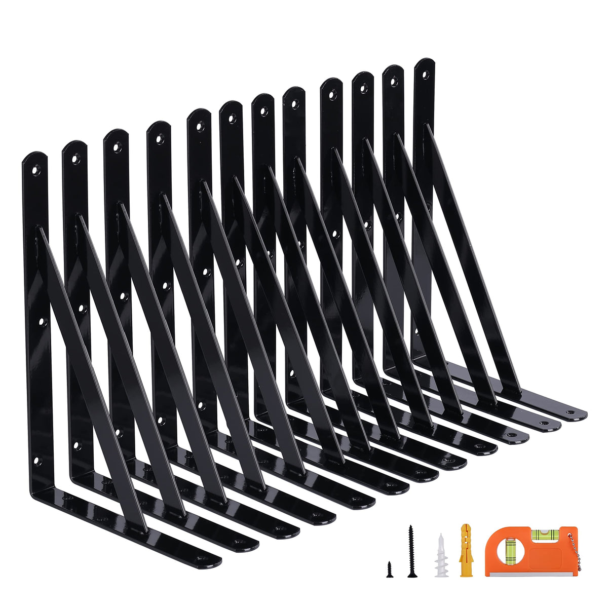 NEODROP heavy-duty bracket 12-inch assembly for sturdy shelf support.