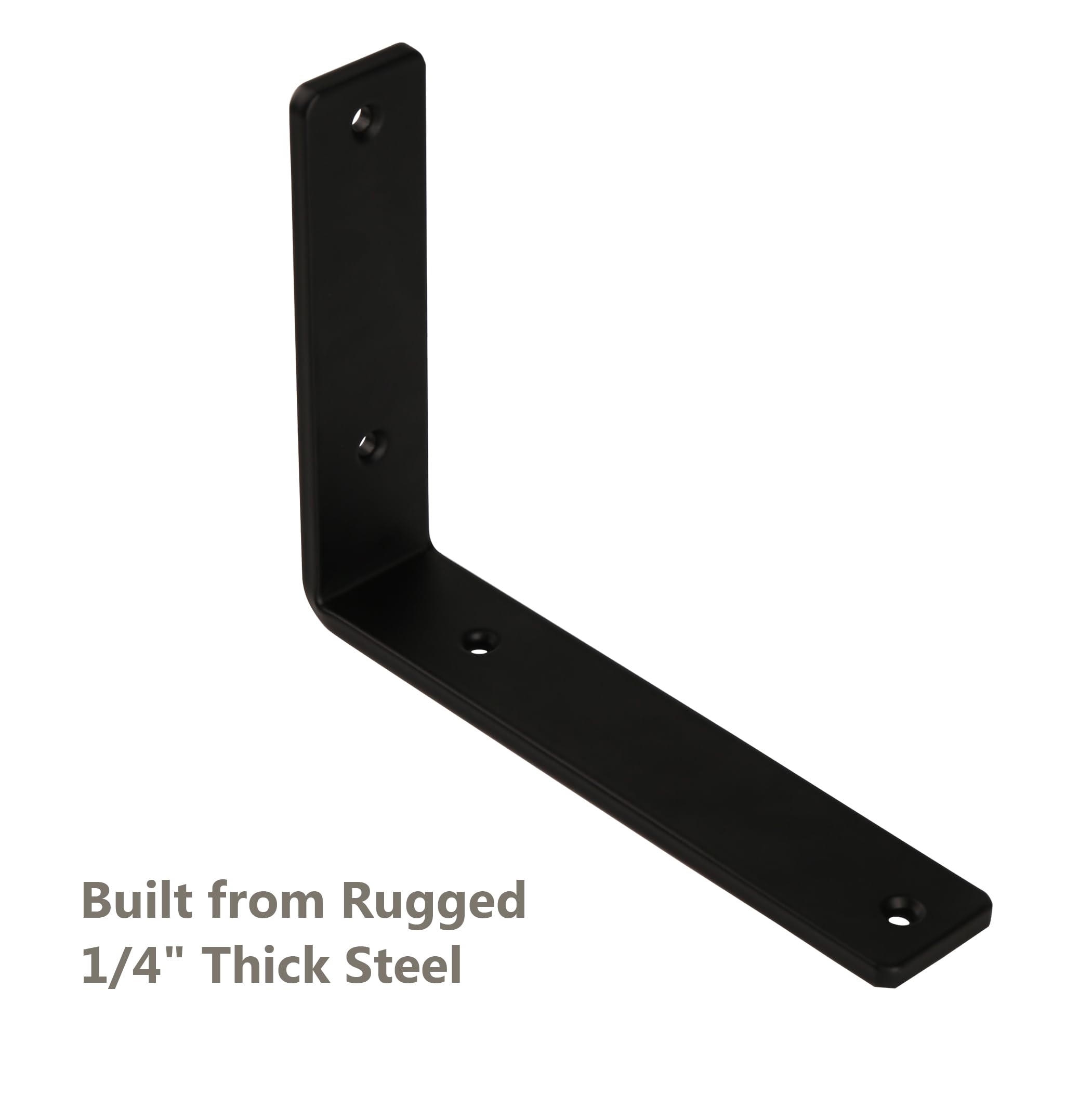 Industrial-grade powder-coated steel finish on NEODROP brackets resists scratches.