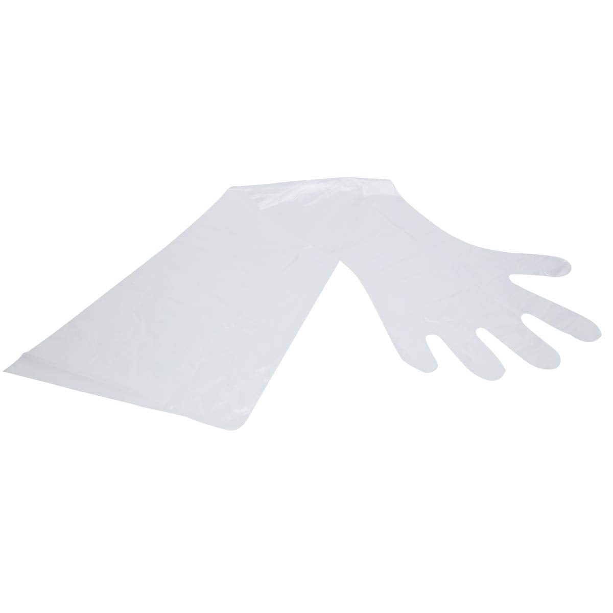 Neogen IDEAL shoulder-length OB glove in use for enhanced reach and sensitivity during procedures.