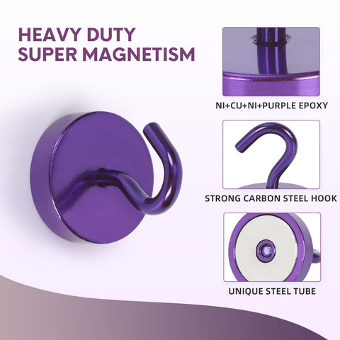 Neosmuk magnetic hook for grill and toolbox organization.